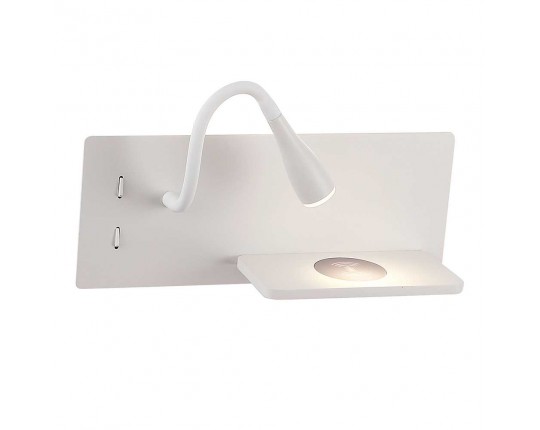 Бра Crystal Lux ELQI AP11W LED WH
