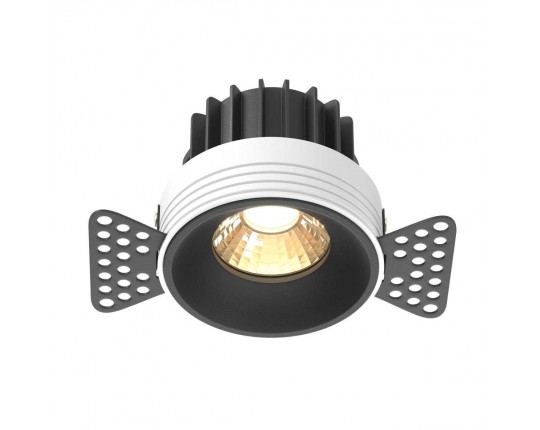 Встраиваемый светильник Maytoni Technical Downlight Round DL058-12W2.7K-TRS-B
