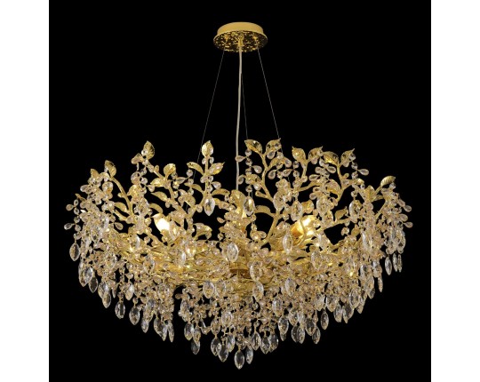 Подвесная люстра Crystal Lux Eden SP10 Gold