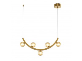 Подвесная светодиодная люстра Maytoni Ambre MOD331PL-L12BS3K