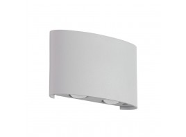 Уличный настенный светодиодный светильник Crystal Lux CLT 023W2 WH