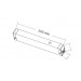 Адаптер для шинопровода Crystal Lux CLT 0.205 08 BL