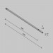 Трековый светильник Maytoni Technical EXILITY X Basis TR240-4-18WTW-DSZ-B