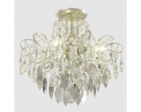 Потолочная люстра Crystal Lux Esmiralda PL4 Silver