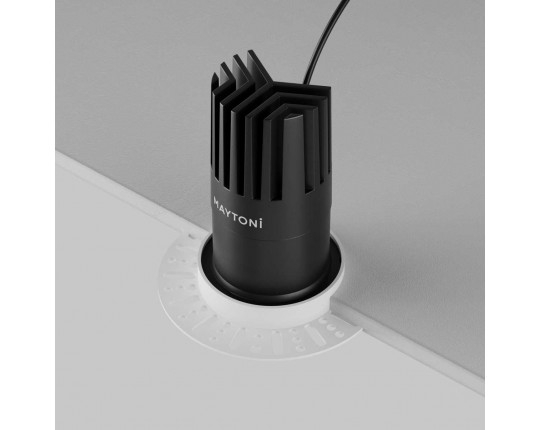 Встраиваемый светильник Maytoni Technical Dip DL122-15W-4K-TRS-B