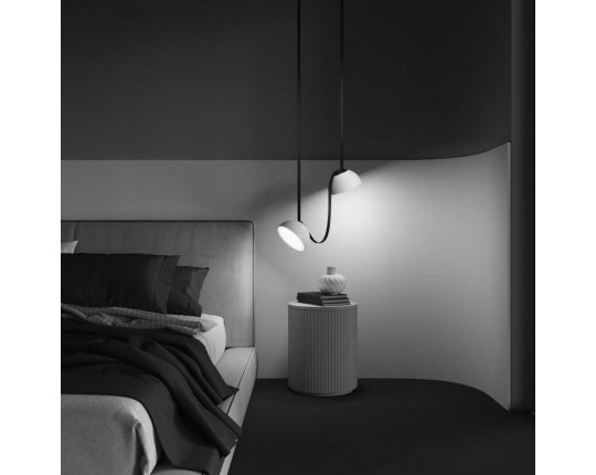 Подвесной светодиодный светильник Maytoni Technical Pendant system Parity Bowl TR126B-20W4K-W