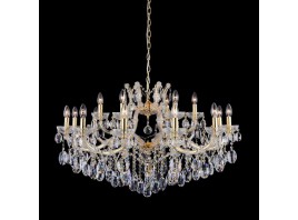 Подвесная люстра Crystal Lux Hollywood SP12+6 Gold