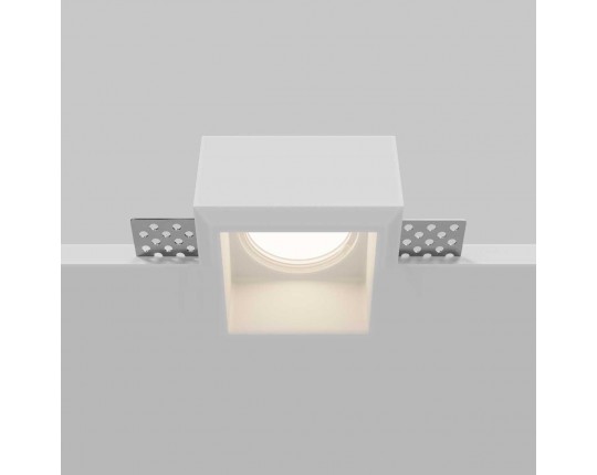 Встраиваемый светильник Maytoni Technical Downlight Gyps Modern DL131-GU10-01-W Встраиваемый светильник Maytoni Technical Downlight Gyps Modern DL131-GU10-01-W