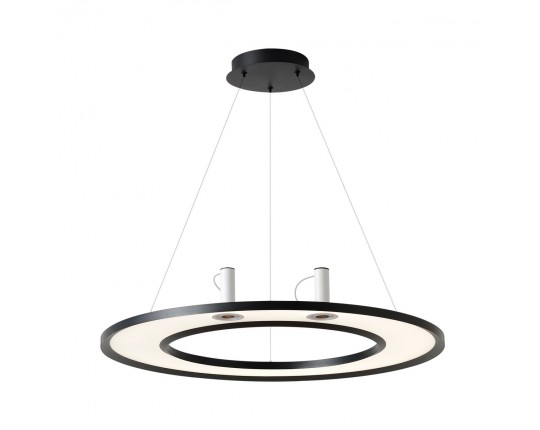 Подвесной светодиодный светильник Crystal Lux Contour SP50W Led Black