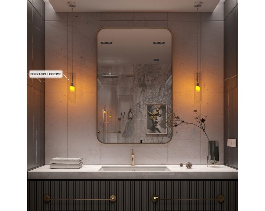 Подвесной светильник Crystal Lux Beleza SP1 F Chrome