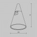 Трековый светодиодный светильник Maytoni Technical Flarity Keila TR146-1-5W3K-BS