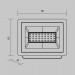 Прожектор светодиодный Maytoni Flood 30W 4000K FL001-L30B4K Прожектор светодиодный Maytoni Flood 30W 4000K FL001-L30B4K