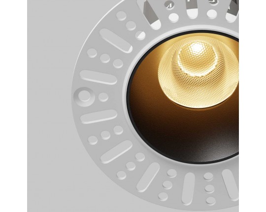 Встраиваемый светильник Maytoni Technical DL124-10W-2.7K-TRS-B