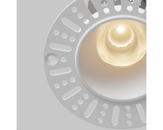Встраиваемый светильник Maytoni Technical DL124-10W-3K-TRS-W