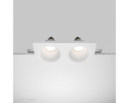 Встраиваемый светильник Maytoni Technical Gyps Modern DL002-DW-02-W