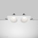 Встраиваемый светильник Maytoni Technical Gyps Modern DL002-DW-02-W