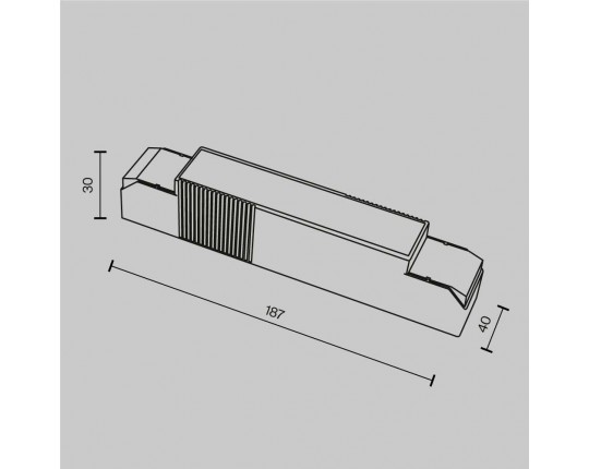 Блок питания Maytoni Technical Triac 23-40V 30-40W IP20 0,75-0,9A PSL-TR40-750-900mA