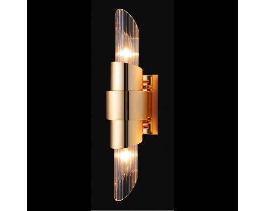 Бра Crystal Lux Justo AP2 Gold