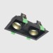 Встраиваемый светильник Crystal Lux CLT 069C2 BL