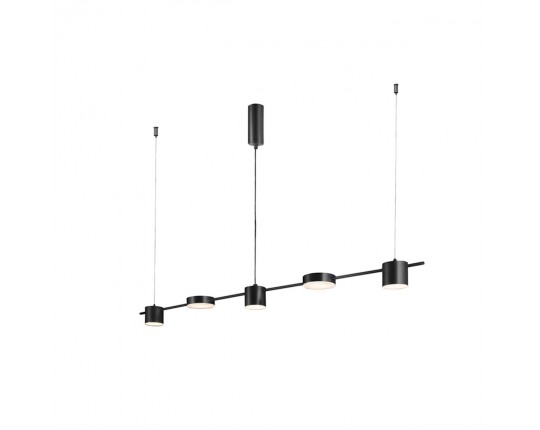 Подвесной светодиодный светильник Crystal Lux Tristan SP5 L1200 Black Подвесной светодиодный светильник Crystal Lux Tristan SP5 L1200 Black