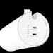 Светильник однофазный Crystal Lux CLT 0.31 021 WH 3CCT ZOOM