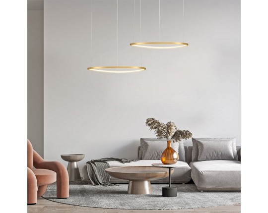 Подвесной светодиодный светильник Maytoni Glint MOD072PL-L28BS3K