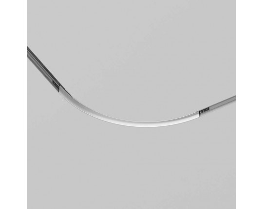 Угловой коннектор для магнитного однофазного трека Maytoni Technical Exility TRA044-angle-W
