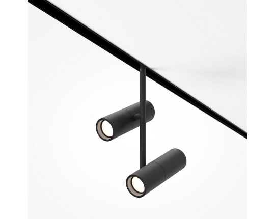 Трековый светодиодный светильник Maytoni Technical Magnetic Exility Elti Duo TR005-2-2X12W3K-B