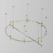 Шинопровод круглый из полукругов 1500мм Maytoni Technical FLARITY Busbar trunkings Flarity TRX154-2SR-D1500-BS