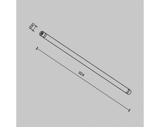 Аксессуар Maytoni Technical CA011-L900-B