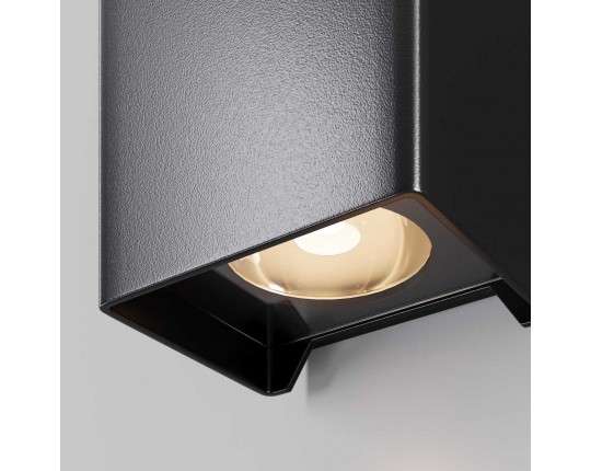 Уличный настенный светильник Maytoni Outdoor Shell O505WL-L3B3K