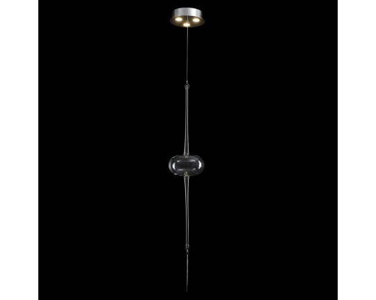 Подвесной светильник Crystal Lux GLASS SP3W LED CHROME