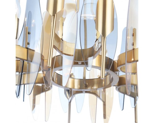 Подвесная люстра Crystal Lux Casa SP-PL12 Brass