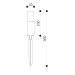Ландшафтный светильник Maytoni Outdoor O416FL-L3B3K Ландшафтный светильник Maytoni Outdoor O416FL-L3B3K