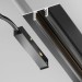 Ввод питания Exility X, черный Maytoni Technical EXILITY X Accessories for tracks Exility X TRA239B-42B