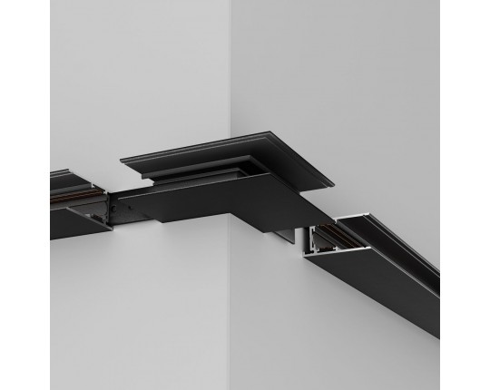 Коннектор L-образный Maytoni Technical Exility Busbur TRA034OCL-41B Коннектор L-образный Maytoni Technical Exility Busbur TRA034OCL-41B