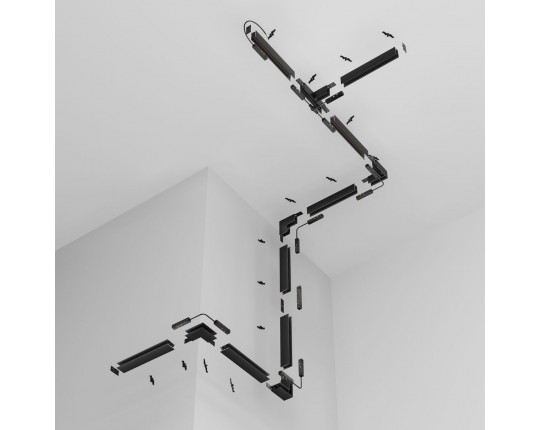 Шинопровод накладной/подвесной магнитный Maytoni Technical Exility Busbar trunkings TRX034-412W