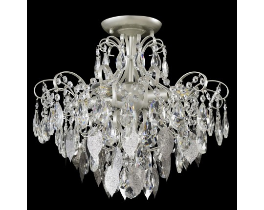 Потолочная люстра Crystal Lux Esmiralda PL4 Silver