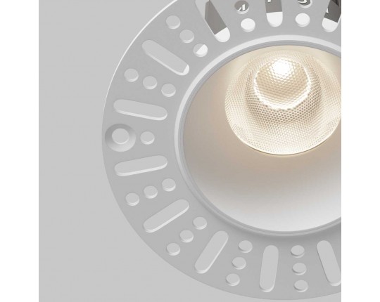 Встраиваемый светильник Maytoni Technical DL124-10W-4K-TRS-W