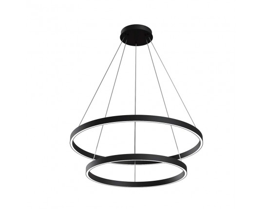 Подвесной светодиодный светильник Maytoni Rim MOD058PL-L74BK