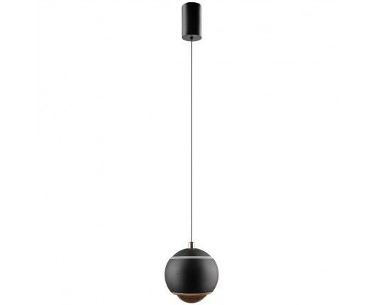 Подвесной светодиодный светильник Crystal Lux Caro SP Led Black