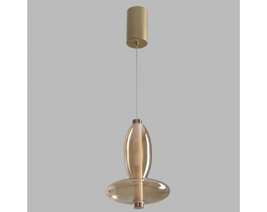 Подвесной светодиодный светильник Crystal Lux Quasar SP10W Led Amber