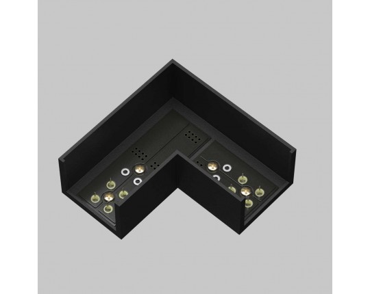 Коннектор питания угловой Maytoni Technical TRA160CL-11B Коннектор питания угловой Maytoni Technical TRA160CL-11B