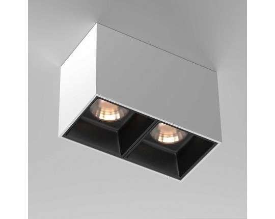 Потолочный светодиодный светильник Maytoni Technical Alfa Led C065CL-02-L12W3K-W
