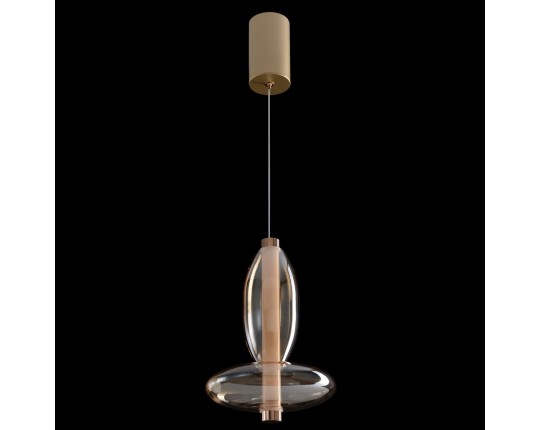 Подвесной светодиодный светильник Crystal Lux Quasar SP7W Led Amber