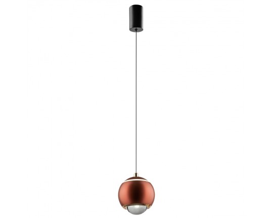 Подвесной светодиодный светильник Crystal Lux Caro SP Led Red