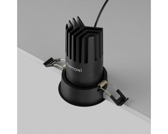 Встраиваемый светильник Maytoni Technical Dip DL118-15W-4K-B