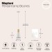 Подвесной светильник Maytoni Bicones P359-PL-140-W Подвесной светильник Maytoni Bicones P359-PL-140-W