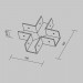 Коннектор X-образный Maytoni Outdoor для профиля Elasity IP O-TR001-CC-W