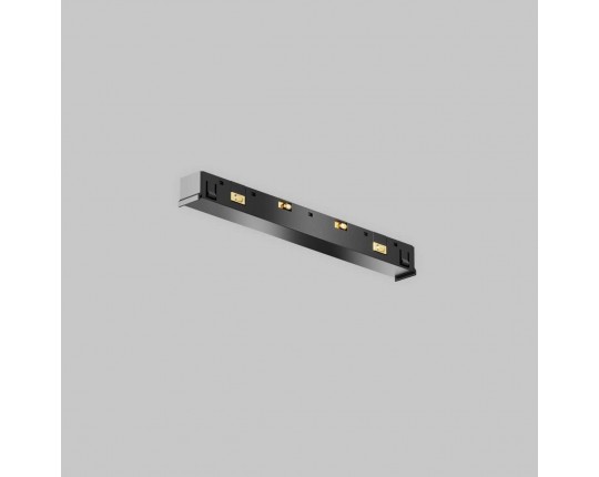 Коннектор питания прямой Exility X, черный Maytoni Technical EXILITY X Accessories for tracks Exility X TRA239PC-42B